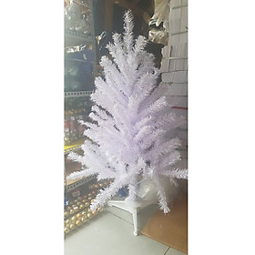 Mua Cây thông noel màu trắng đầu tròn 2in (Cây 90cm)