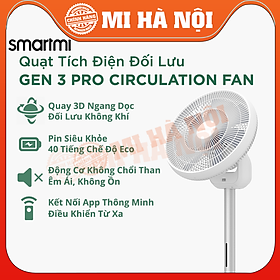 BẢN QUỐC TẾ - QUẠT KHÔNG DÂY THÔNG MINH XIAOMI SMARTMI GEN 3 PRO CIRCULATION / GEN 3 / GEN 2S - HÀNG CHÍNH HÃNG