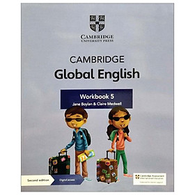 Hình ảnh Cambridge Global English Workbook 5 with Digital Access (1 Year) 2nd Edition