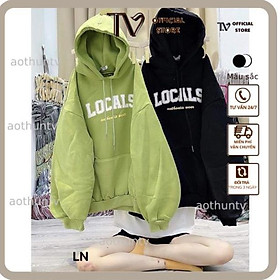 Áo Hoodie Nam Nữ Áo hoodie mũ 2 lớp LOCALS DA6 Nỉ thu đông dày ấm