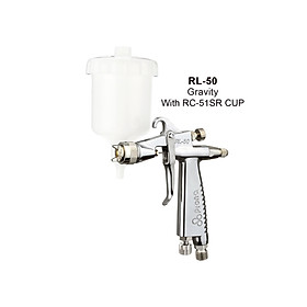 Mua Dụng cụ phun sơn dùng hơi PRONA RL-50 + cốc nhựa RC-51SR(150mm)