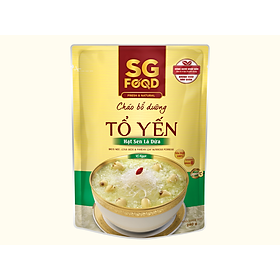 Cháo tươi Sai Gon food tổ yến hạt sen 240g