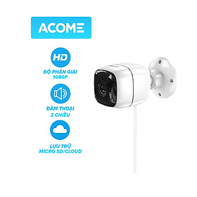 Mua Camera Wifi Thông Minh Ngoài Trời ACOME APC04 Thẻ Nhớ 32G Độ Phân Giải 1080P  Hàng Chính Hãng 