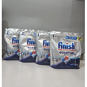 Viên rửa chén finish quantum túi 120 viên Viên rửa bát chén siêu cao cấp