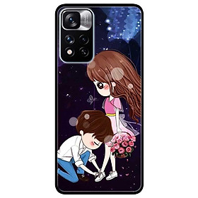 Ốp lưng dành cho Xiaomi Redmi Note 11 Pro 5G ( Bản Nội Địa ) - Cô Gái Cầm Hoa Anime