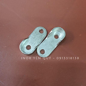 1 đôi bát đỡ thanh nhôm treo.quần áo elip 15x30mm