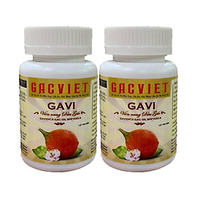 VIÊN NANG DẦU GẤC - GAVI COMBO 2 HỘP