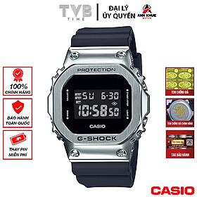 Đồng hồ nam dây nhựa Casio G-Shock chính hãng GM-5600-1DR