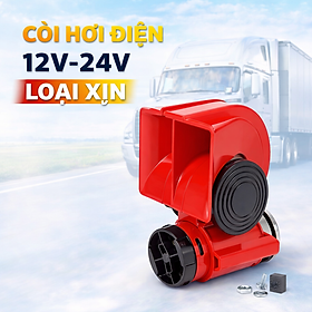Còi Hơi Điện 12V 24V Lắp Mọi Loại Xe | Âm Thanh To Rõ – Loại Xịn – Bền Bỉ, đèn trang trí