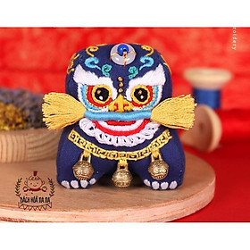 DIY KIT thêu Túi Thơm Hình Sư Tử Cổ điển MAY MẮN TÀI LỘC - HANDMADE NANA SHOP