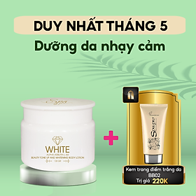 Dưỡng Thể Trắng Da Nâng Tông Body Dành Cho Da Nhạy Cảm SPA PRO (130g)