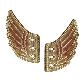 10-20pack 2Pcs Fashion Punk Angel Wings Shoes Sneaker Accessories Decorations