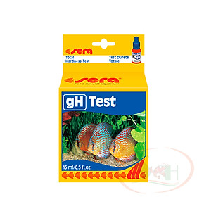 Bộ Sera gH Test kiểm tra độ cứng tổng gH nước ao hồ bể cá tép thủy sinh