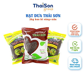 Hạt Dưa Sạch Thái Sơn Rang Củi Vị Muối, Bơ Bì Nâu & Vàng