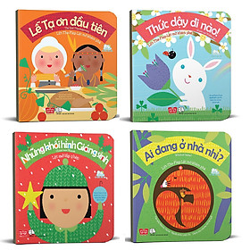 Lift-The-Flap - Lật Mở Khám Phá - Thức Dậy Đi Nào + Ai Đang Ở Nhà Nhỉ + Lễ Tạ Ơn Đầu Tiên + Những Khối Hình Giáng Sinh