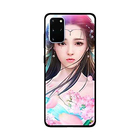 Ốp Lưng Dành Cho Samsung Galaxy S20 Plus mẫu Cung Nữ Anh Đào - Hàng Chính Hãng