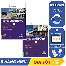 Combo 2 Cuốn: Giáo Trình Hán Ngữ BOYA Trung Cấp 2 (Tập 1) Và Giáo Trình Hán Ngữ BOYA Trung Cấp 2 (Tập 2)