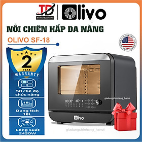 Mua Nồi Chiên Không Dầu OLIVO SF18 - 50 Chức Năng  Dung Tích 18L  Công Suất 2450W  Hàng Chính Hãng