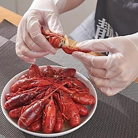 Mua Hộp 100 Găng Tay Siêu Dai Làm Bếp  nấu ăn sạch sẽ VictoriaBay