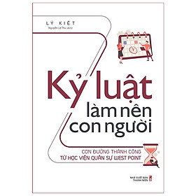 Sách - kỷ luật làm nên con người