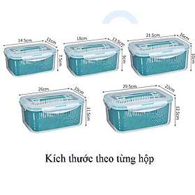 Mua 5 Hộp nhựa đựng thực phẩm thức ăn có nắp kín G.shoop