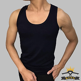 Áo ba lỗ nam tập gym mặc lót thun cotton co giãn tốt vận động thể thao U05