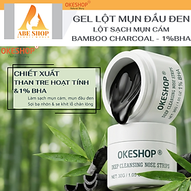 Gel Lột Mụn Than Tre Hoạt Tính OKESHOP 30ml - Giải Pháp Loại Bỏ Mụn Đầu Đen - Mụn Cám - Bạ Nhờn - Làm Sạch Sâu Và Thu Nhỏ Lỗ Chân Lông