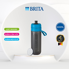 Bình Lọc Nước BRITA Fill & Go Active Blue - 600ml (Kèm Microdisc)