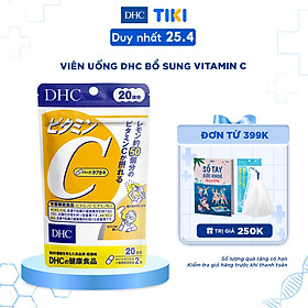 Thực phẩm bảo vệ sức khỏe Viên uống DHC bổ sung vitamin C Nhật Bản