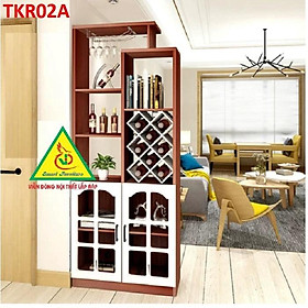 TỦ KỆ TRANG TRÍ KIÊM VÁCH NGĂN TKR02A - Nội thất lắp ráp Viendong Adv