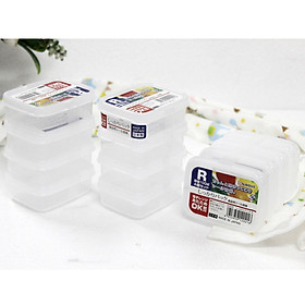 Bộ 4 hộp nhựa nhí 100ml - Hàng Nội Địa Nhật
