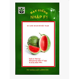 Mua Gói 50 hạt giống dưa hấu siêu ngọt