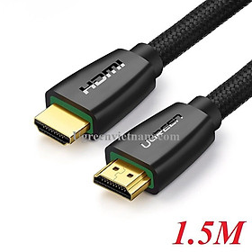 Mua Cáp HDMI 1 5M Ugreen hd118 40409 chuẩn 2.0 hỗ trợ 3D 4K-Hàng Chính Hãng