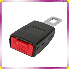 Đầu khóa chốt cắm móc đai dây an toàn chống kêu xe ô tô - Chất liệu: Nhựa ABS cao cấp + Hợp kim inox - Mã: 804