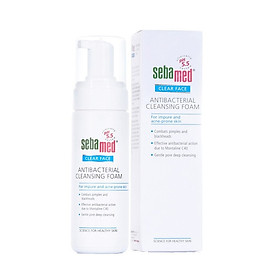 Sữa rửa mặt tạo bọt kháng khuẩn giảm mụn Sebamed Cleansing Foam 150ml