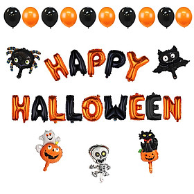 Set bong bóng trang trí Halloween mini set random