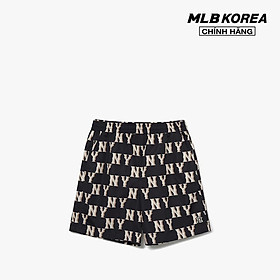 MLB - Quần shorts unisex ống rộng lưng thun Classic Monogram 3ASMM0133