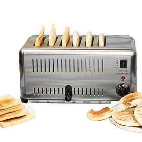 Mua MÁY NƯỚNG BÁNH MÌ INOX 6 NGĂN