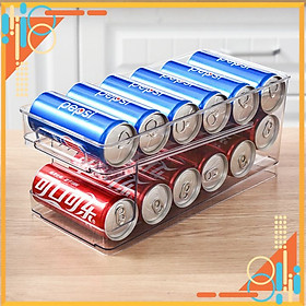 Mua Khay Đựng Lon Nước Ngọt Để Tủ Lạnh Tiện Lợi Tự Động Refill Loại 10 Lon