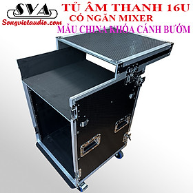 Mua TỦ ÂM THANH 16U CHINA CÓ NGĂN MIXER VÀ CHÂN BÀN