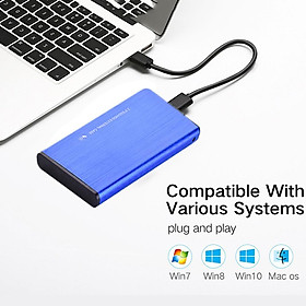 Hộp đựng ổ đĩa cứng HDD bằng nhôm 2.5