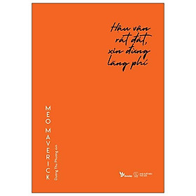 Sách Hậu Vận Rất Đắt Xin Đừng Lãng Phí