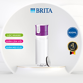 Bình Lọc Nước BRITA Vital Purple - 600ml (Kèm Microdisc)