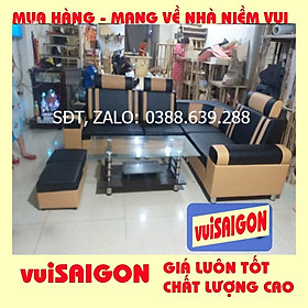 Mua GHẾ SOPHA NỆM 2.1m x 1.6 DA MỀM MẠI CHỮ L PHÙ HỢP MỌI GIA ĐÌNH