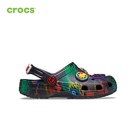 Giày lười clog trẻ em Crocs Funlab Classic - Marvel Avengers - 207721-001