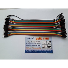 Mua Dây cắm test board 2 đầu đực cái (20cm)