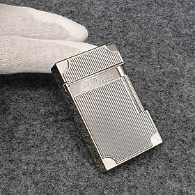 Mua Vỏ Hột Quẹt Bật Lửa ga đá Upon D75T kẻ sọc đứng khuyết bốn góc