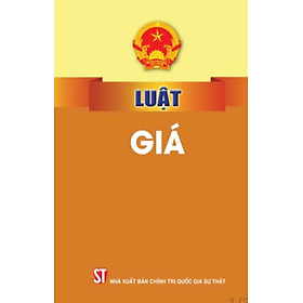 Luật giá - bản in năm 2023