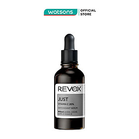 Tinh Chất Revox B77 Just Vitamin C 20% Antioxidant Serum Ngừa Oxy Hóa & Làm Sáng Da 30ml