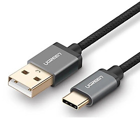 Mua Ugreen UG30881US174TK 1.5M 3A Màu Đen Cáp USB TypeC sang USB 2.0 Hỗ trợ sạc nhanh dây bên Nylon - HÀNG CHÍNH HÃNG